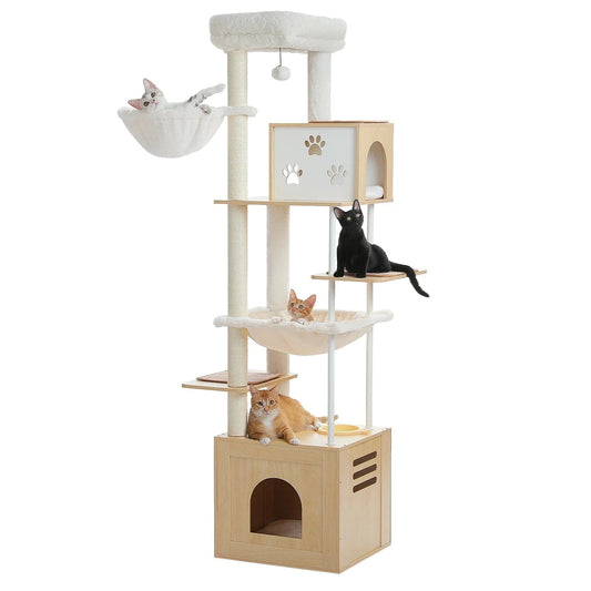 Arbre à chat | Ligna Beige