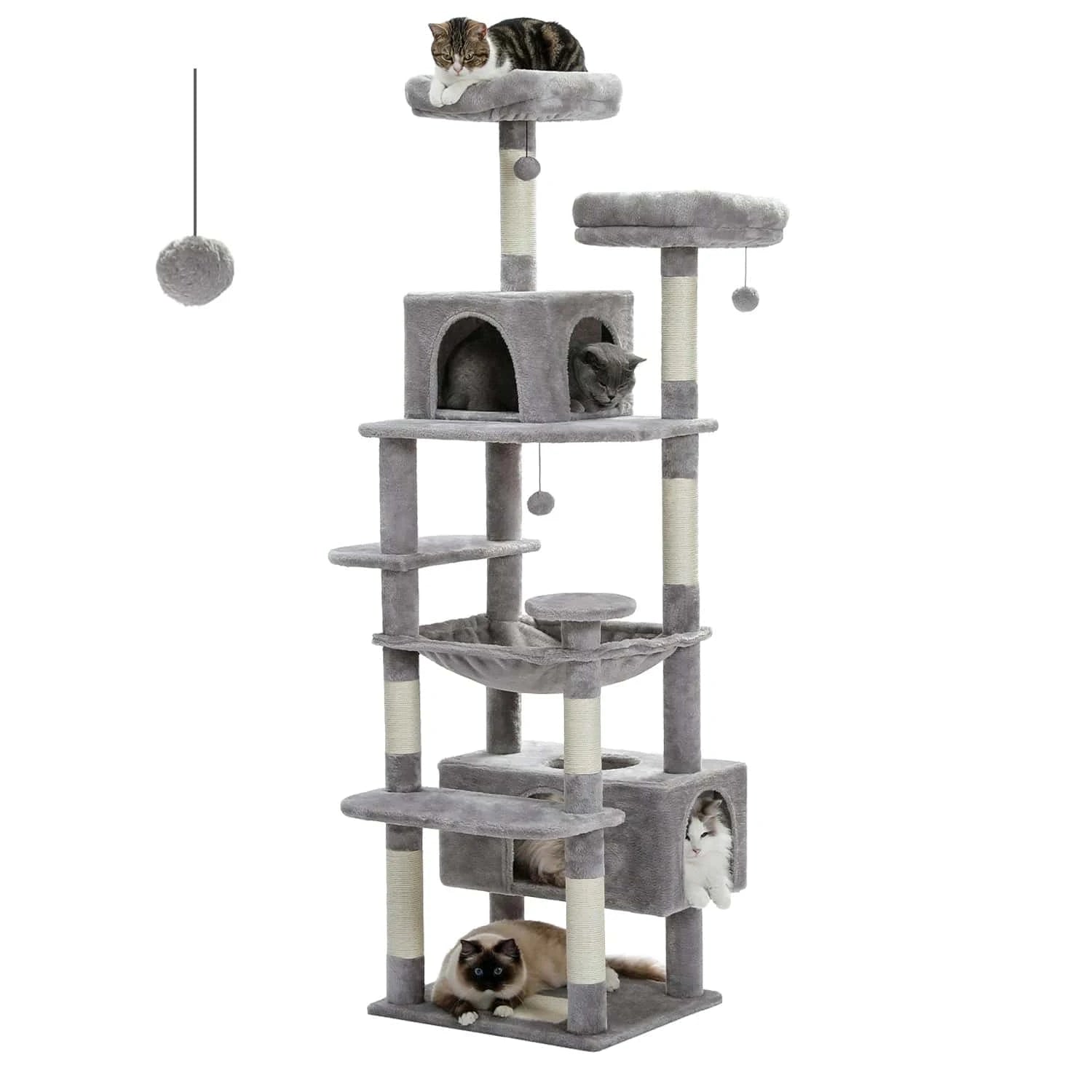 Arbre à chat | Monarchia Gris / 164cm